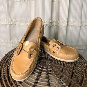 Sperry Tan Leather Loafers